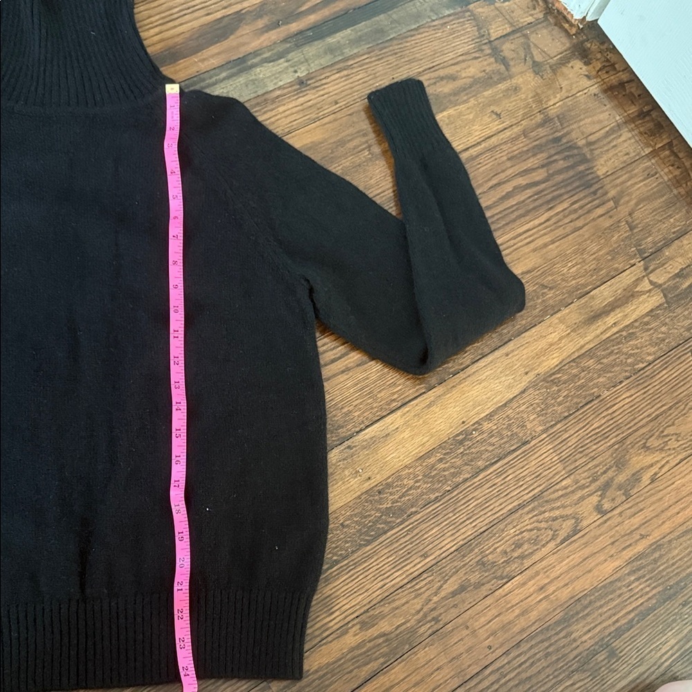 Quince Classic Black Knit Sweater - Picture 5 of 12